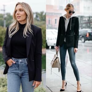 Veronica Beard Scuba Blazer Jacket